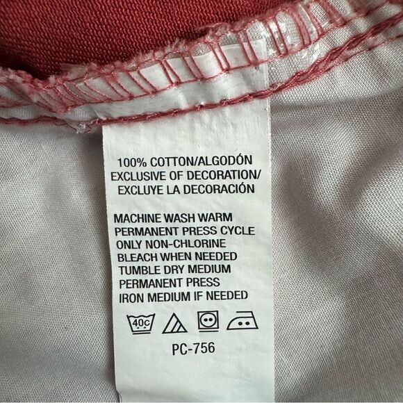 Izod Men’s Cotton Shorts Flat Front Muted Pink Golf Preppy Casual SZ 40 - Picture 11 of 12